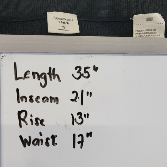 Abercrombie and fitch Ribbed knit  wideleg cropped pants - Picture 6 of 9